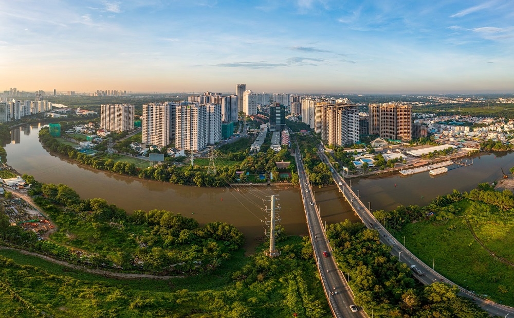 Làn sóng đầu tư đổ bộ thị trường bất động sản Nam Sài Gòn