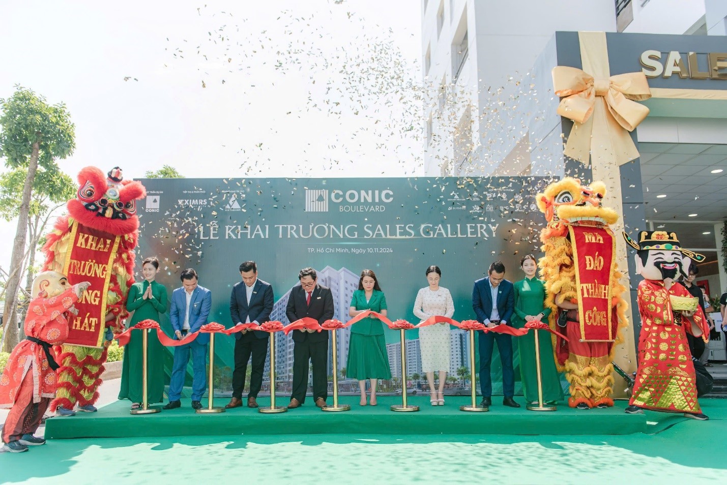 Hơn 300 khách hàng dự lễ khai trương Sales Gallery dự án Conic Boulevard