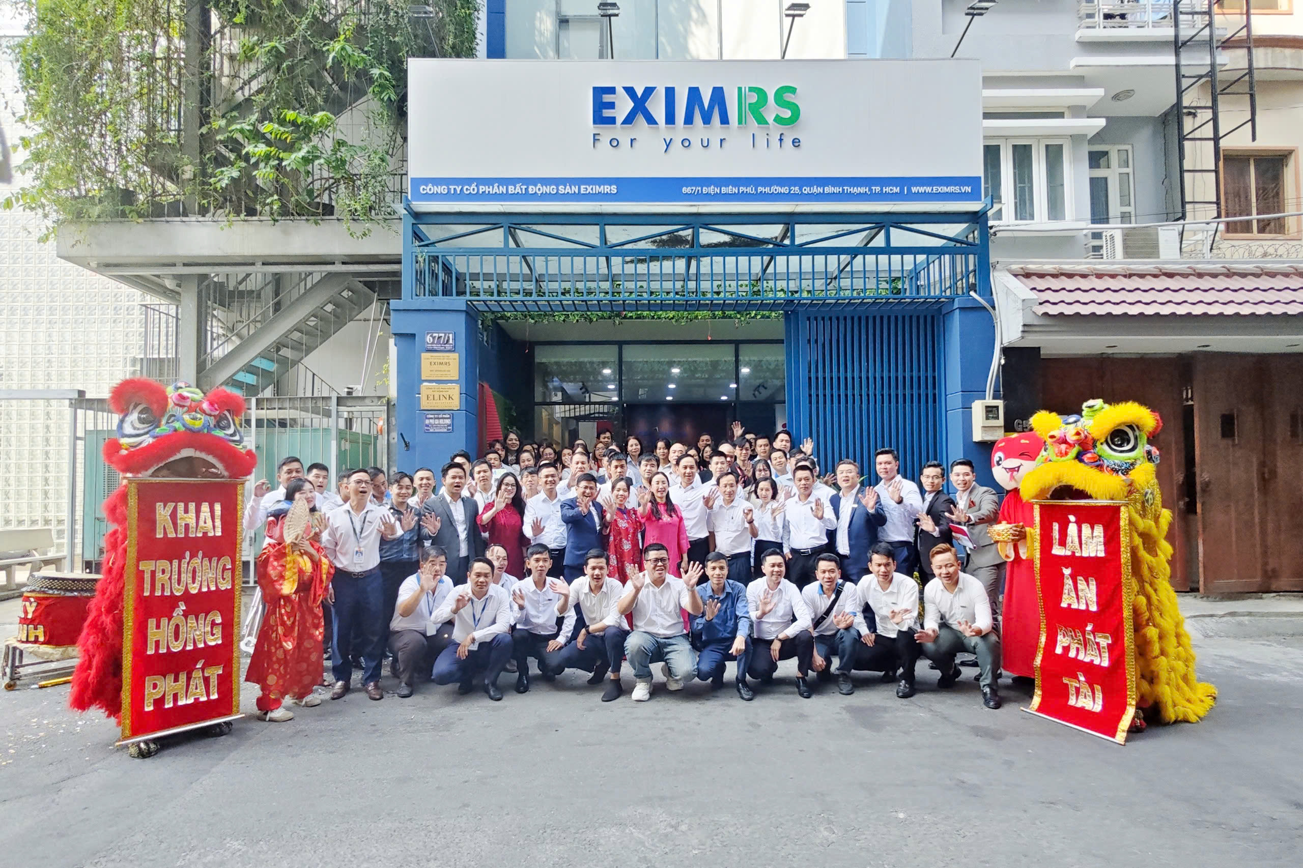 EXIMRS TƯNG BỪNG KHAI XUÂN ẤT TỴ - RƯỚC PHÚ QUÝ ĐẦU NĂM 2025