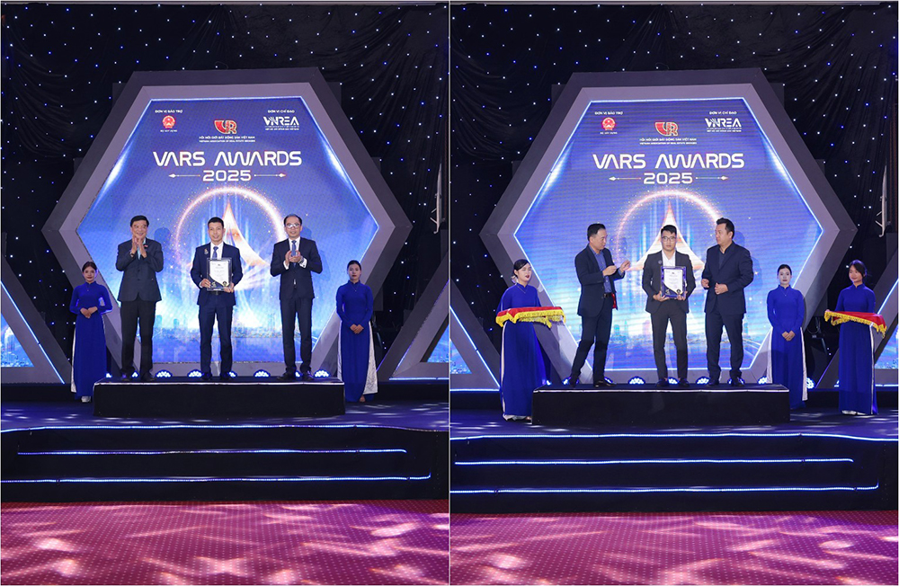 EximRS vinh dự đạt giải thưởng "Cầu Vàng" tại lễ trao giải VARS AWARDS 2025